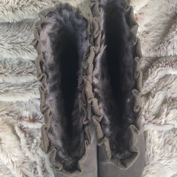 Vegan Winter Waterproof Faux Fur Lined Winter Boots Sporto Women size 8.5 - Picture 2 of 3